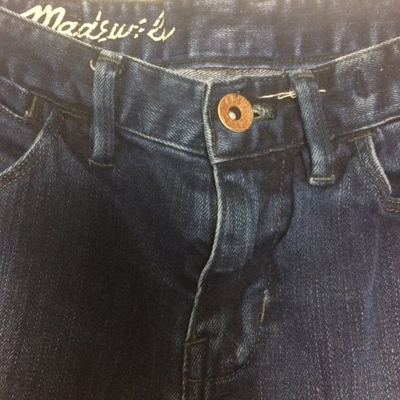 Madewell Skinny Skinny Ankle Blue Jeans F1350 - Picture 4 of 7